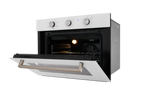 Kit Fischer de Embutir Forno Elétrico 50 Litros Infinity+Micro-ondas 25 Litros Fit Line Branco 220V