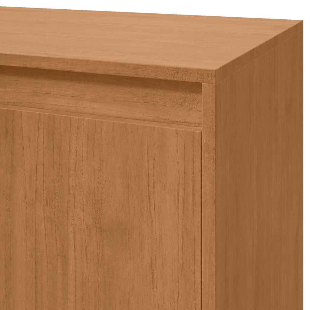 Armário Multiuso Bliss Lopas 2 Portas 50cm Amêndoa Clean