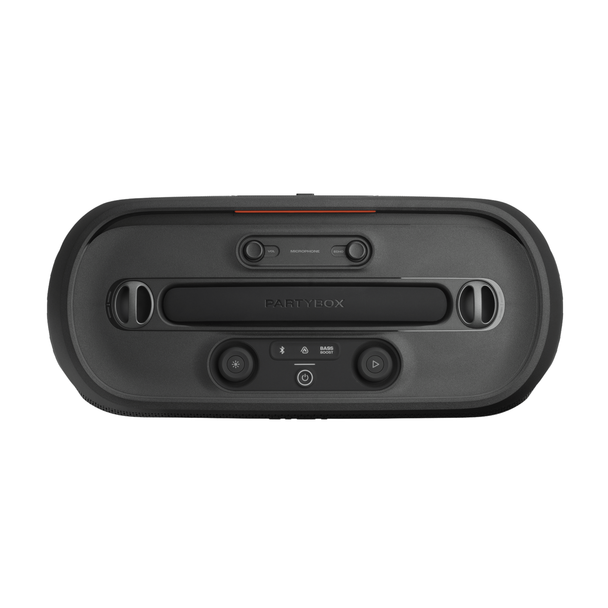 Caixa de Som Portátil JBL PartyBox On-The-Go 2 com Microfone Preto