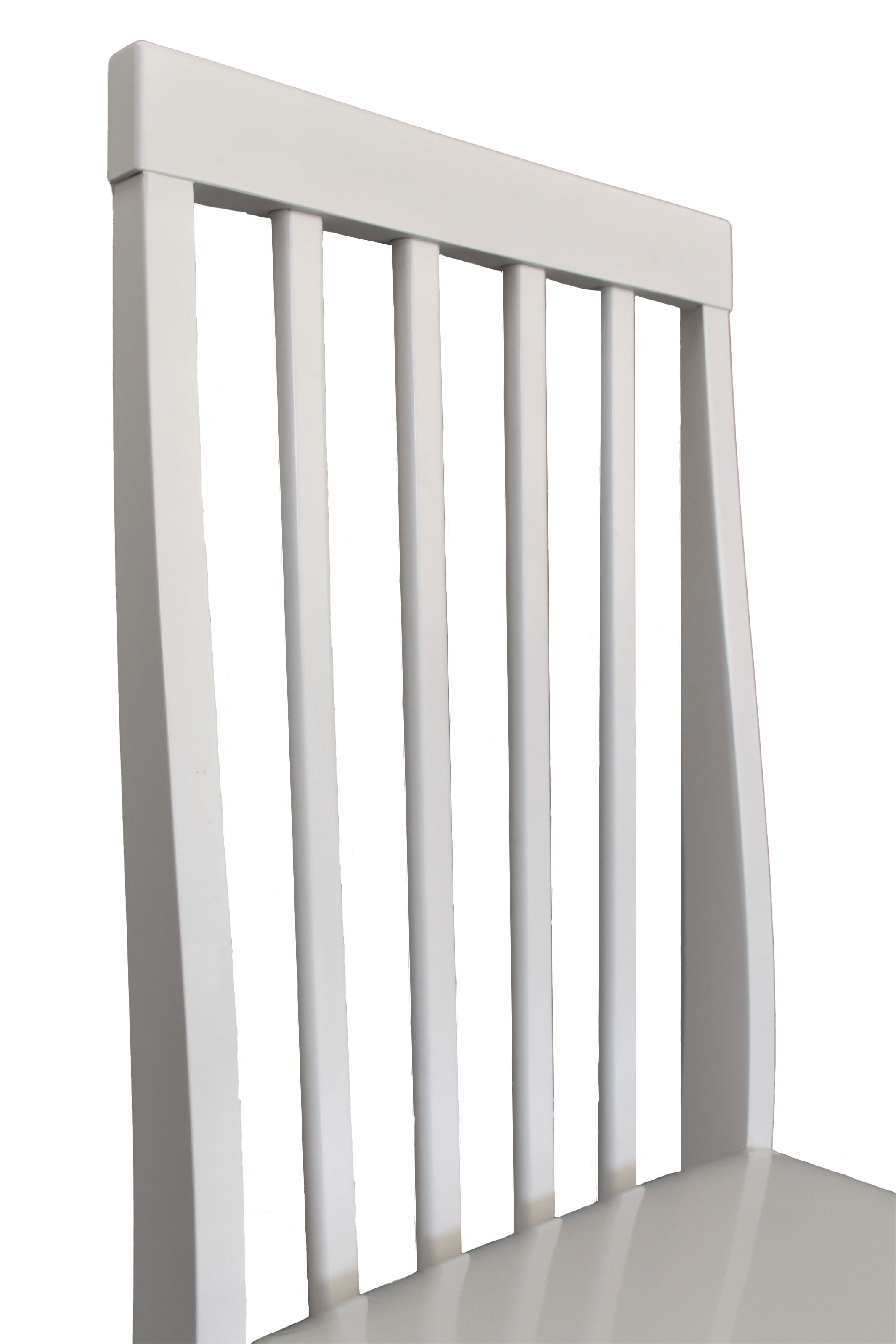 Cadeira Milena Matte Estofada Madeira Branco Tecido Korino Branco