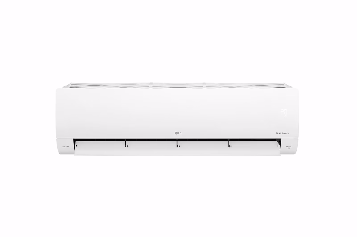 Ar-Condicionado Split LG Dual Inverter Voice +AI 12000 BTUs Quente e Frio Branco 220V