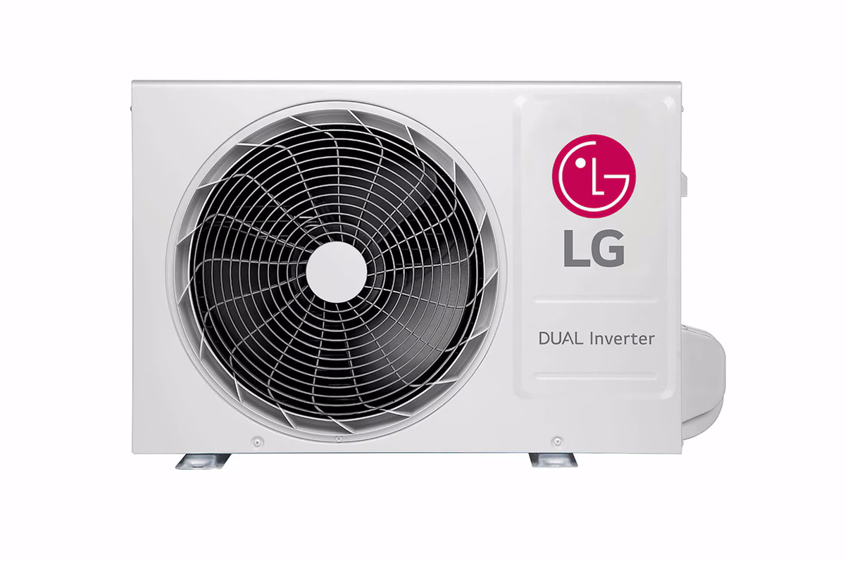Ar-Condicionado Split LG Dual Inverter Voice +AI 12000 BTUs Quente e Frio Branco 220V