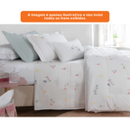 Fronha Naturalle 200 Fios 50x70cm Riviera Francesa