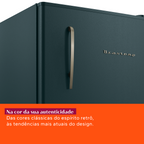 Frigobar Brastemp Retrô 76L BRA08HN Verde 220V