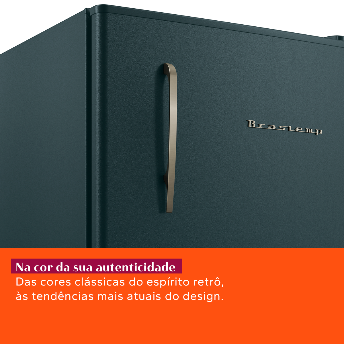Frigobar Brastemp Retrô 76L BRA08HN Verde 220V