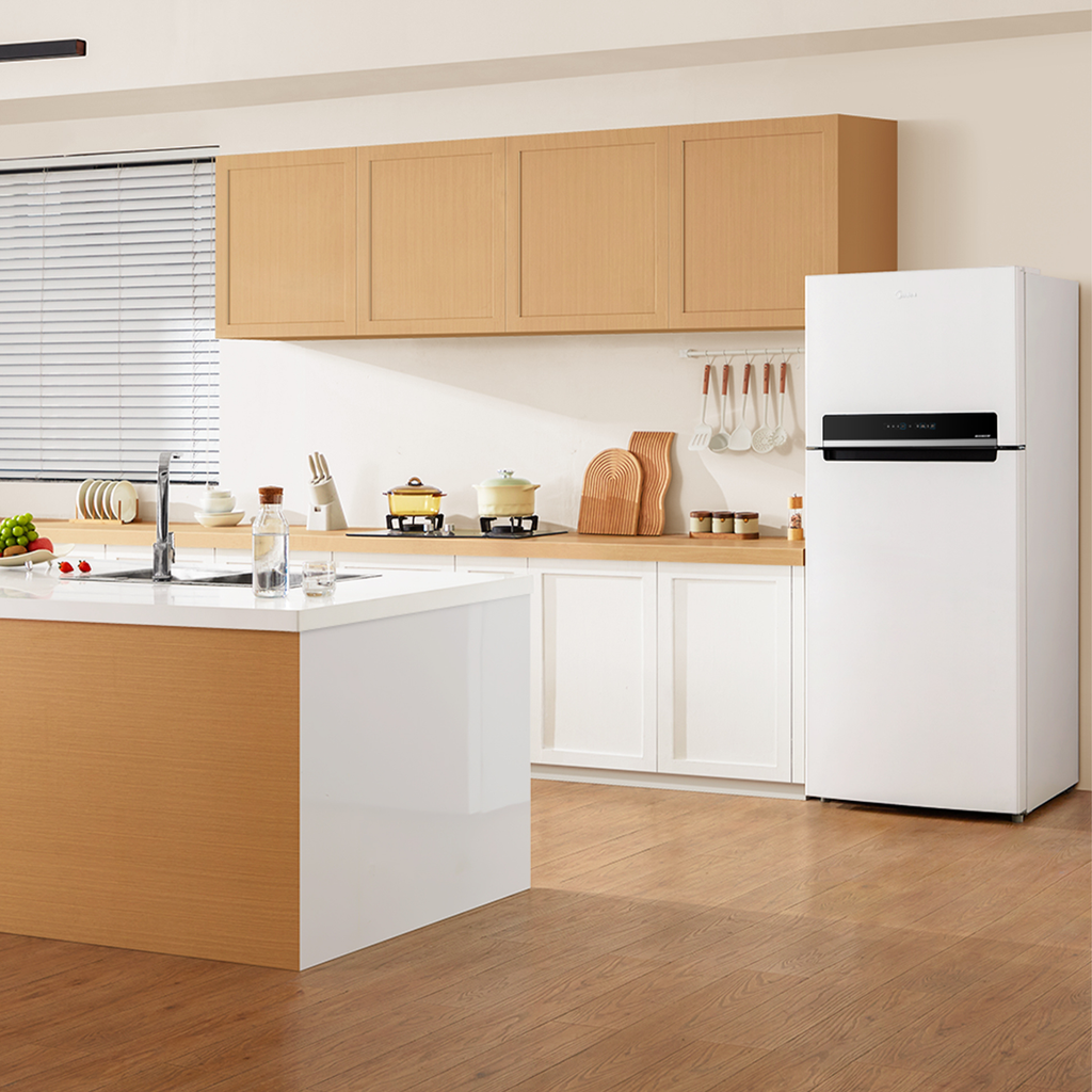 Refrigerador Midea 473L Duplex Inverter Branco Bivolt