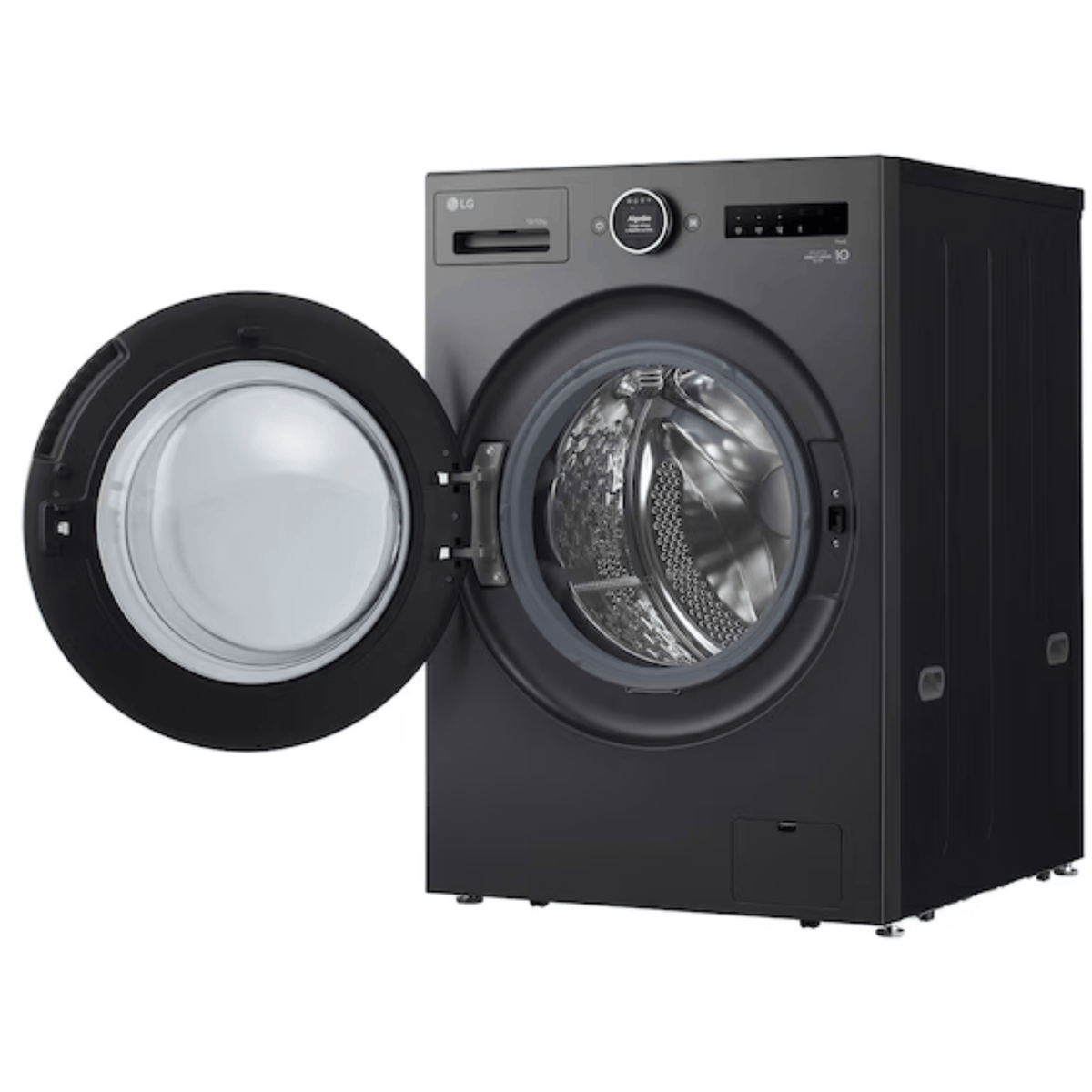 Lava e Seca Smart LG 18KG Inverter AI DD 2.0 Black Inox 220V