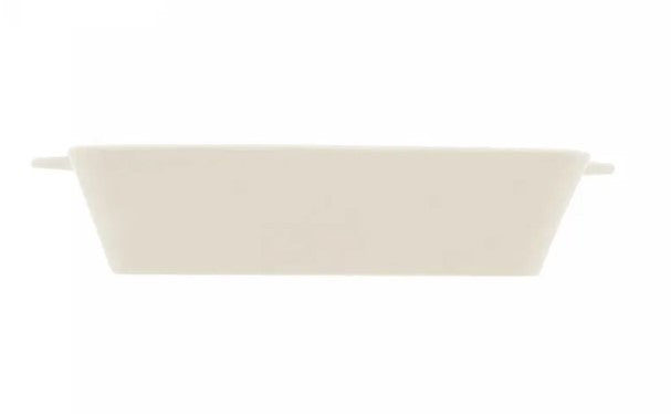 Refratário de Porcelana Rojemac Basic com Alça 34cm Branco