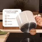 Fervedor Sirius Brinox Ceramic Life 1,7L Indução Vanilla