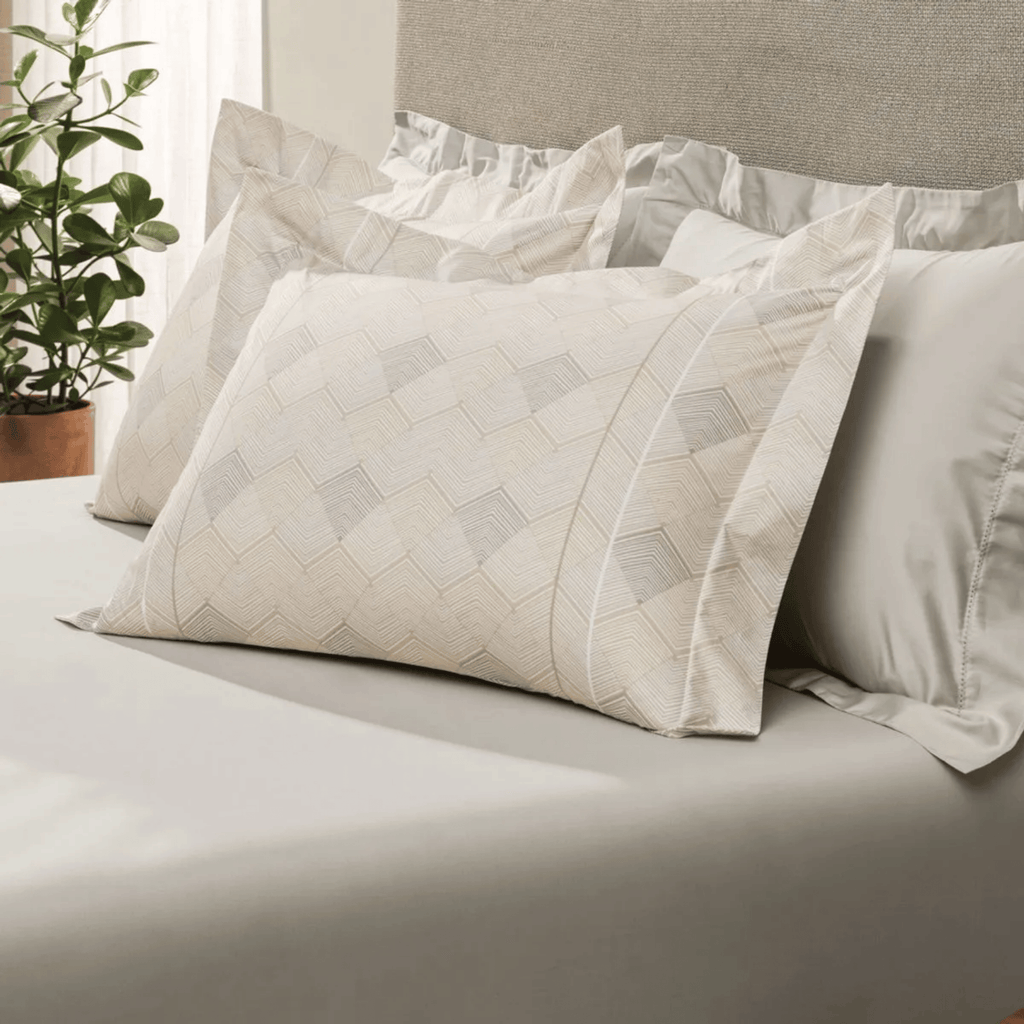 Jogo de Roupa de Cama Queen 3 Peças Altenburg Algodão 200 Fios Lux Angular