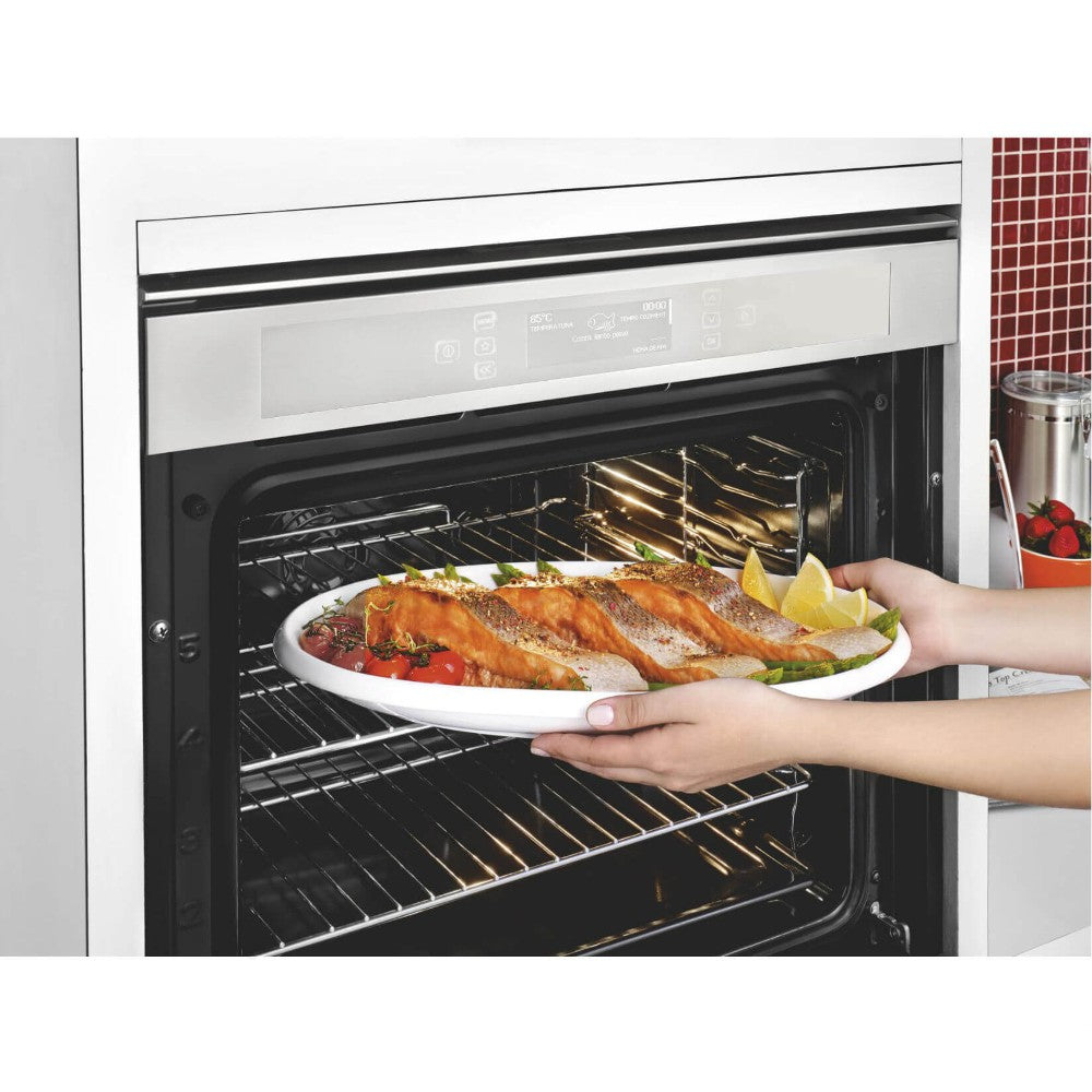 Forno de Embutir Elétrico Brastemp 67L BO260AR Gourmand Inox 220V
