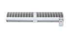 Cortina de Ar Agratto 120cm CAR12 02 com Controle Branco 220V