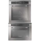 Kit Brastemp Gourmand de Embutir Forno Elétrico 67L+Micro-ondas 40L com Grill Inox 220V