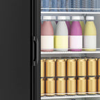 Expositora Vertical de Bebidas Gelopar 410L Porta de Vidro GPTU-40 EL PR 220V