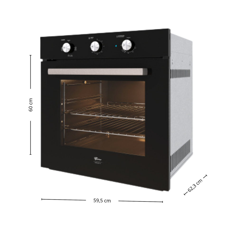 Kit Fischer de Embutir Forno Elétrico 78L Infinity + Micro-ondas 25L Fit Line Preto 220V