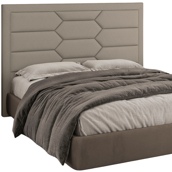 Cabeceira Delta Perfan 160x13cm Linho Rato