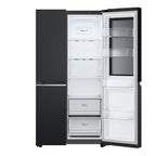 Refrigerador LG 647L Side By Side InstaView Inverter Black Inox 220V