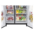 Refrigerador LG 647L Side By Side InstaView Inverter Black Inox 220V