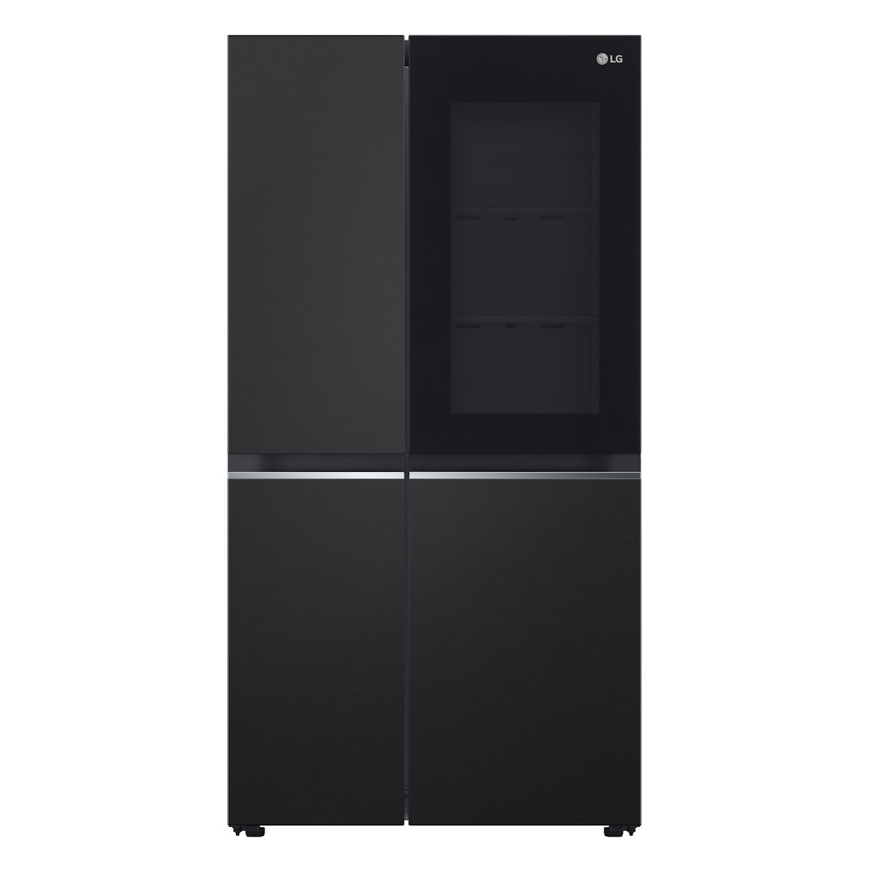 Refrigerador LG 647L Side By Side InstaView Inverter Black Inox 220V