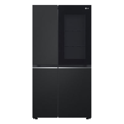 Refrigerador LG 647L Side By Side InstaView Inverter Black Inox 220V