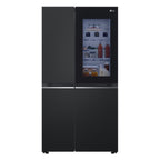 Refrigerador LG 647L Side By Side InstaView Inverter Black Inox 220V