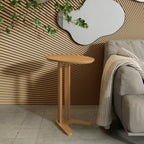Mesa de Apoio Oval TB604 Dalla Costa Freijó