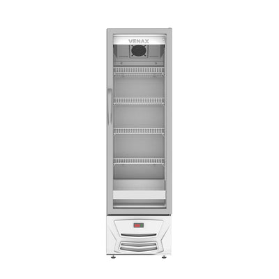 Expositora de Bebidas Venax VVCD 200 Litros com Porta em Vidro Duplo Branco 220V
