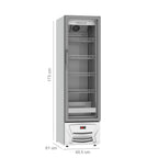 Expositora de Bebidas Venax VVCD 200 Litros com Porta em Vidro Duplo Branco 220V