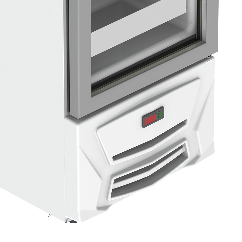 Expositora de Bebidas Venax VVCD 200 Litros com Porta em Vidro Duplo Branco 220V