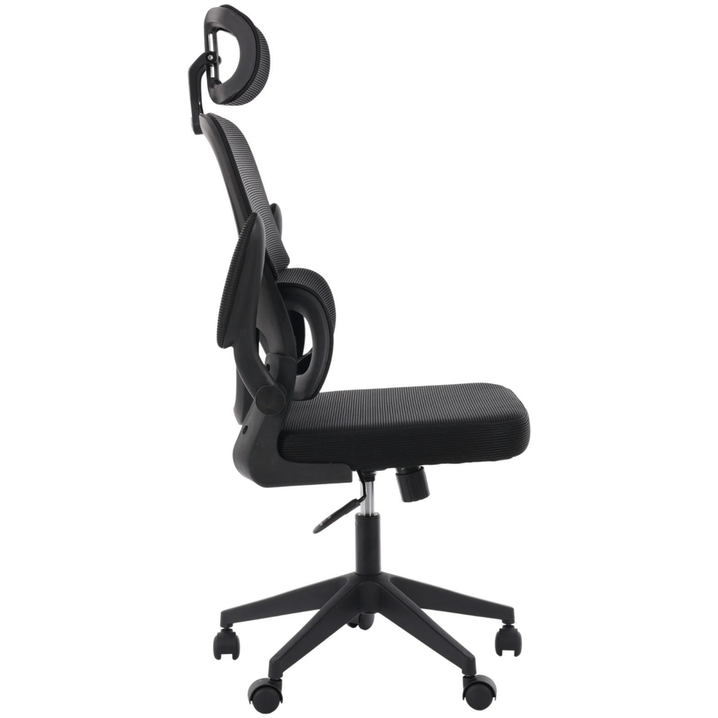 Cadeira Giratória GRP Presidente com Rodízio W-18 Preto