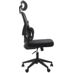 Cadeira Giratória GRP Presidente com Rodízio W-18 Preto