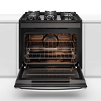 Fogão de Embutir 5 Bocas Electrolux Experience FE5EB com Mesa de Vidro Grill e PerfectCook360 Preto 220V