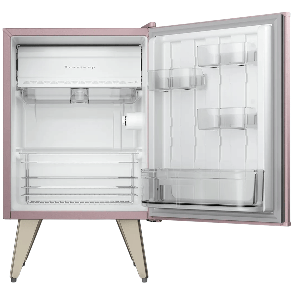 Frigobar Brastemp Retrô 76L BRA08MO Rose 220V