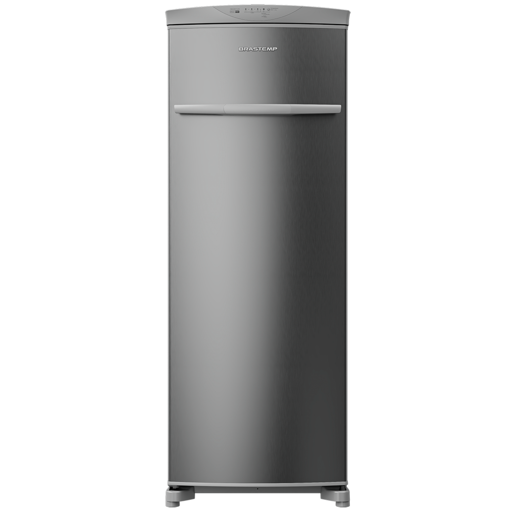 Freezer Vertical Flex Brastemp 276L BVR28PK Frost Free Platinum 220V