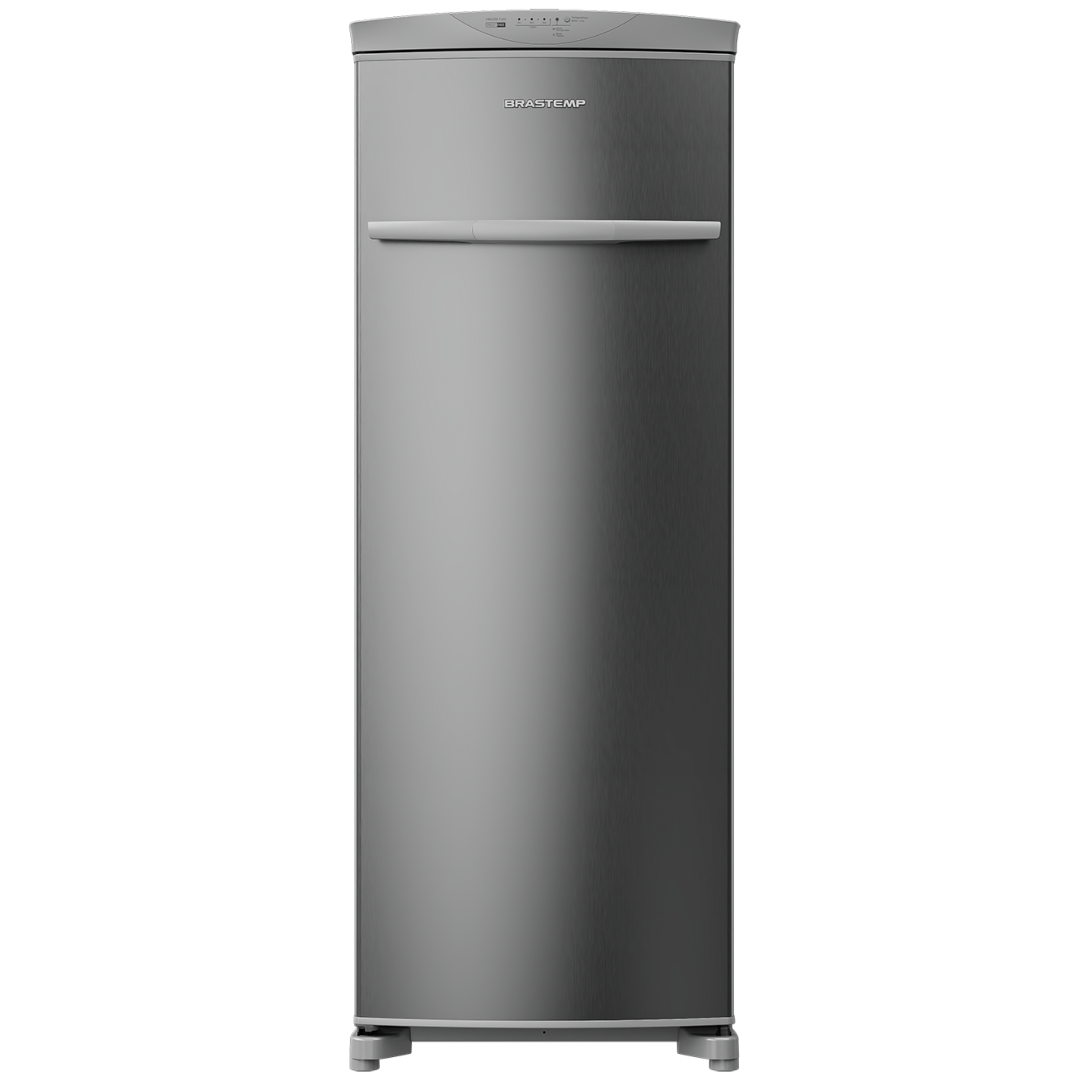 Freezer Vertical Flex Brastemp 276L BVR28PK Frost Free Platinum 220V