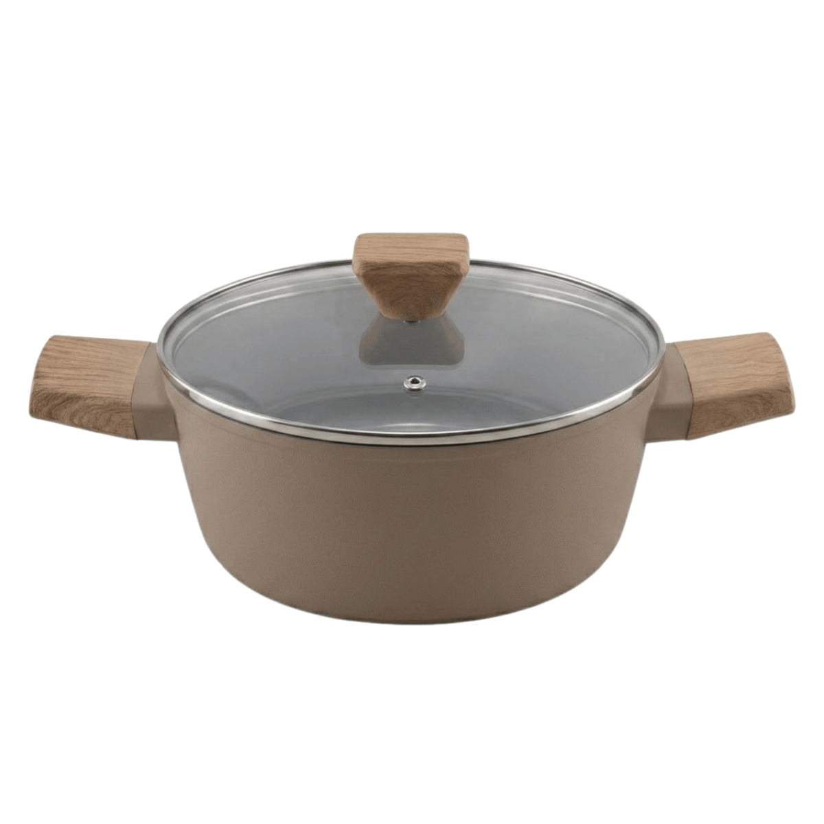 Jogo de Panelas Norma Full-Fit 4 Peças Indução Fendi Mocha