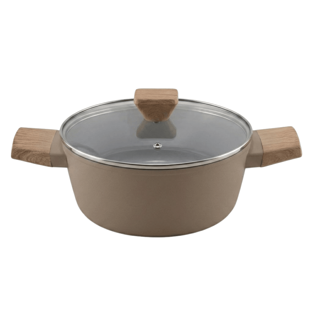 Jogo de Panelas Norma Full-Fit 4 Peças Indução Fendi Mocha
