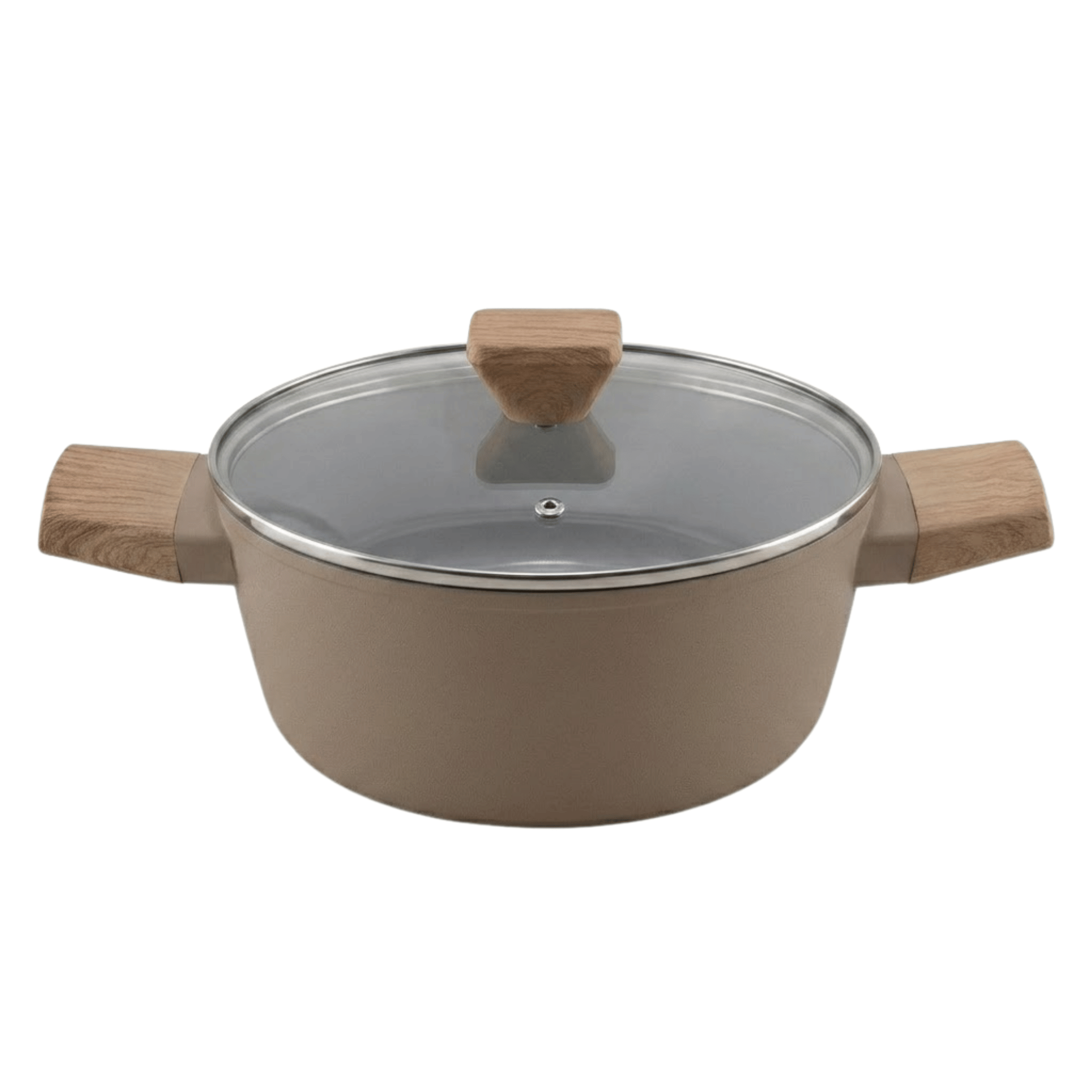 Jogo de Panelas Norma Full-Fit 4 Peças Indução Fendi Mocha