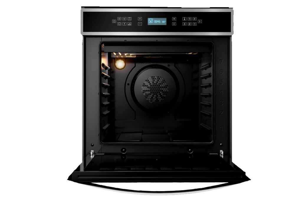 Kit Brastemp de Embutir Forno Elétrico 84 Litros BOT84AR+Micro-ondas 32 Litros BM146AE Inox/Preto 220V