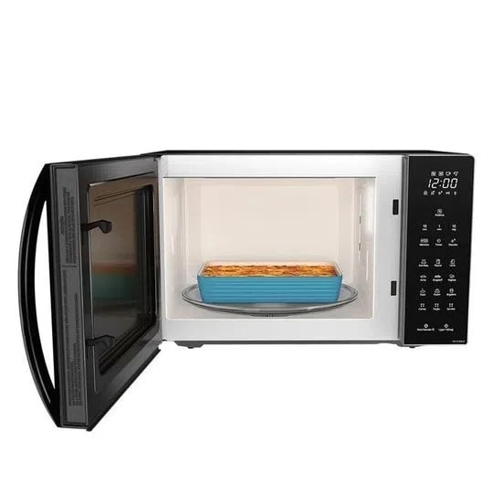Micro-ondas Panasonic 32L  Desodorizador Preto Glass 220V