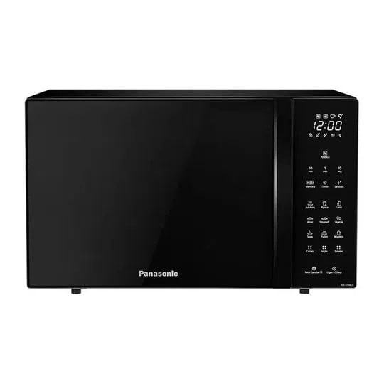 Micro-ondas Panasonic 32L  Desodorizador Preto Glass 220V