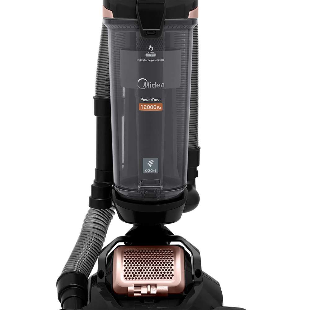 Aspirador de Pó Midea PowerDust VVA20P2 Preto com Cobre 220V