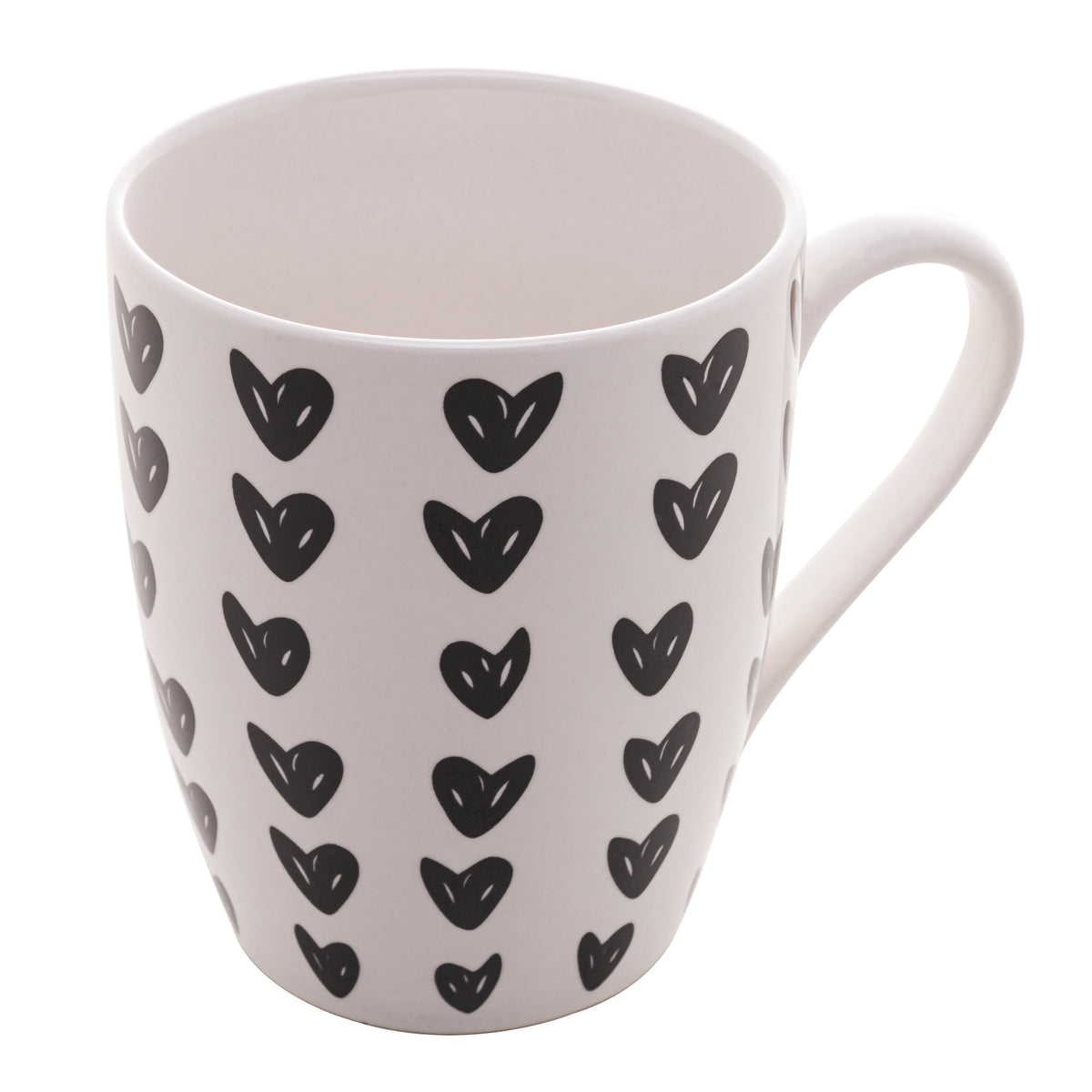 Caneca de Porcelana Coliseu Cute Hearts 350ml