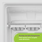 Refrigerador Consul 377L CRM44M Duplex Inverter Branco 220V