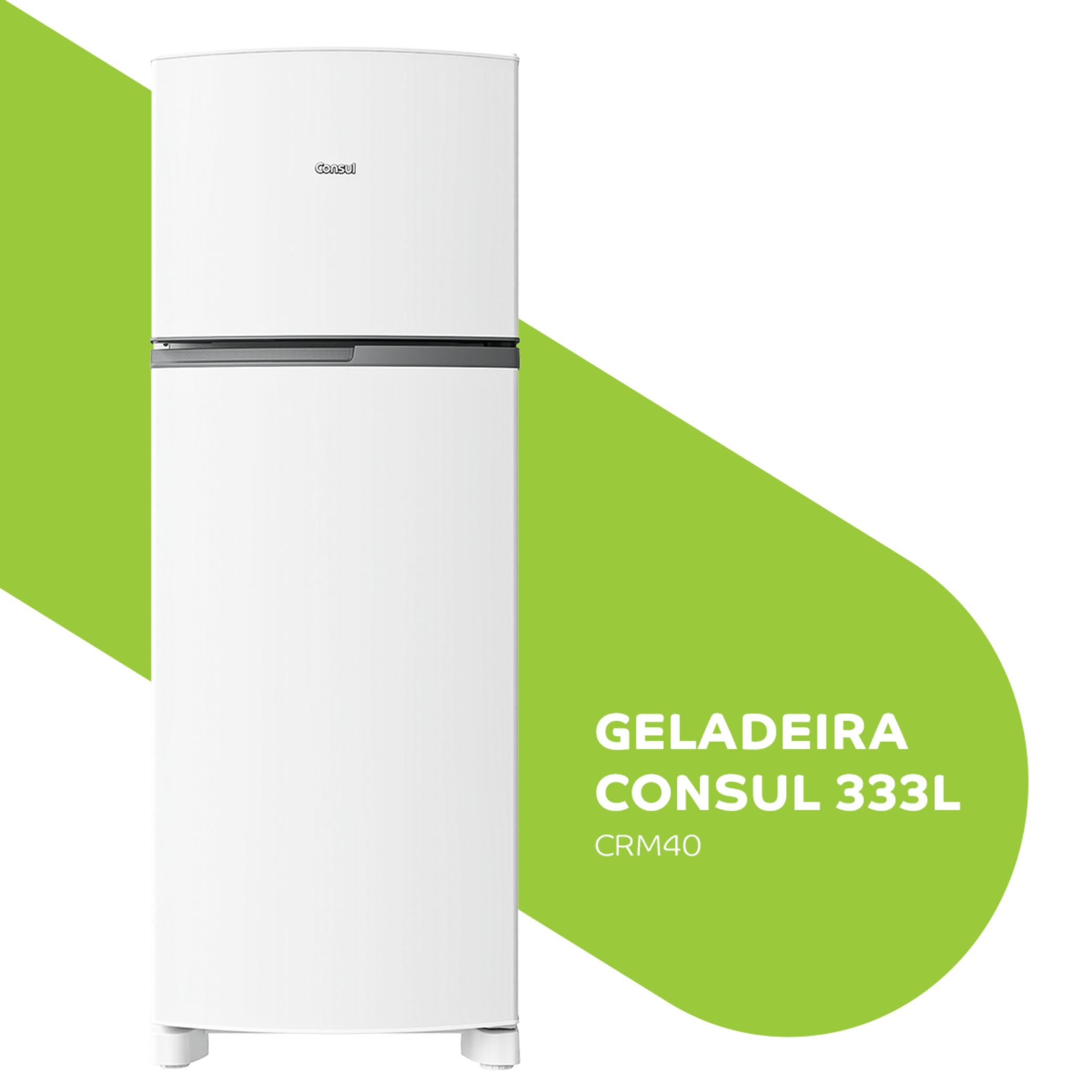 Refrigerador Consul 333L CRM40MB Duplex Branco 220V