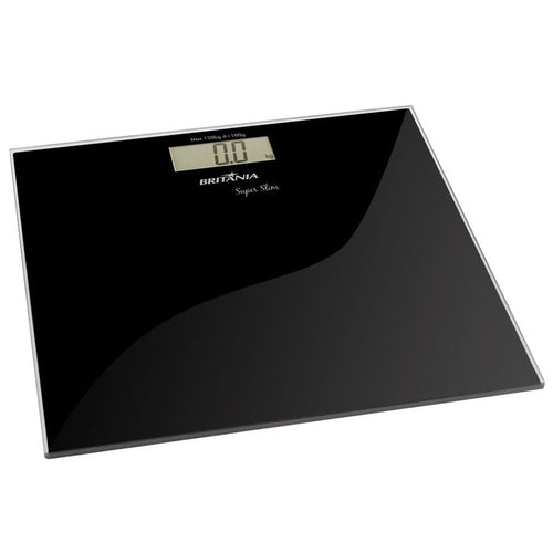 Balança Digital Britânia Eletrônica Super Slim Preto