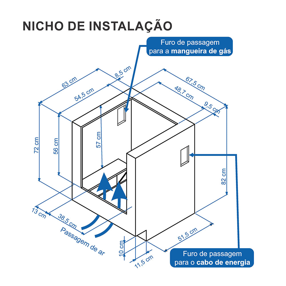 Fogão 4 Bocas Venax de Embutir Gaudi Prisma Vitreo Grades Individuais Inox Bivolt