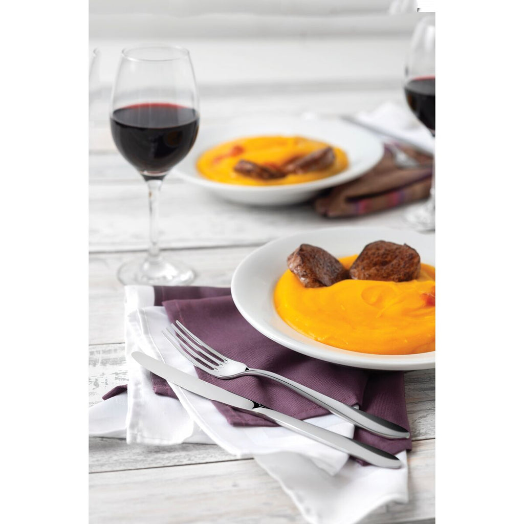 Faqueiro Tramontina Satri 101 Peças em Aço Inox com Facas de Mesa Acabamento Alto Brilho