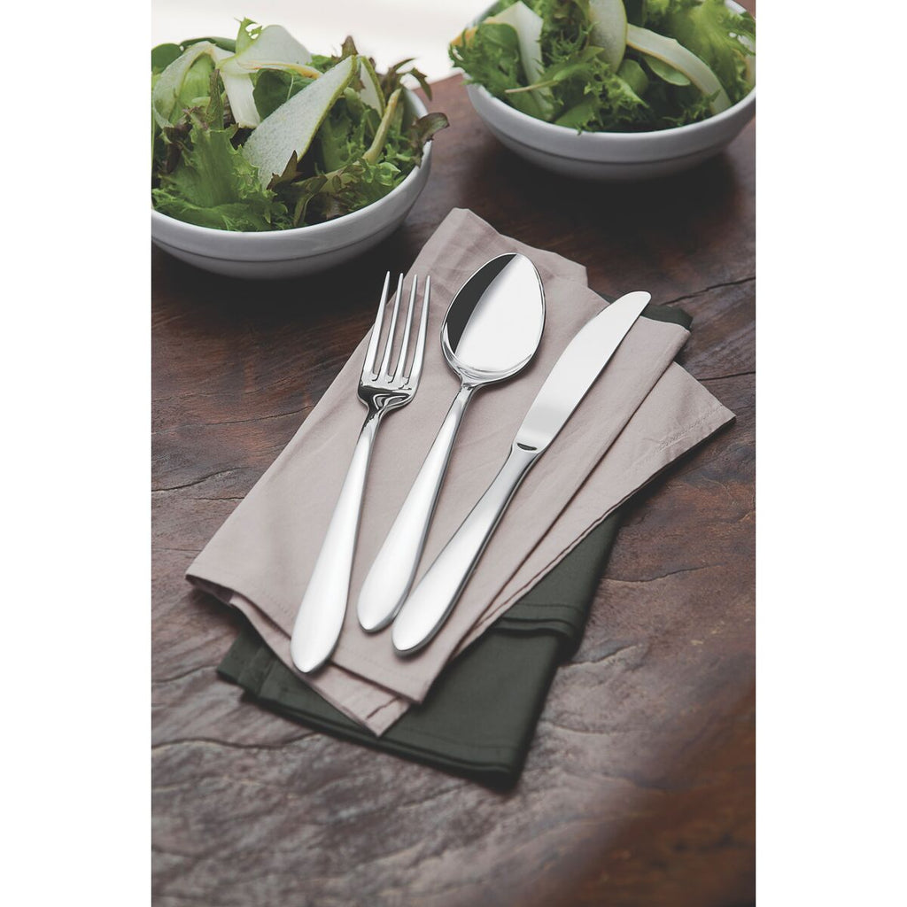 Faqueiro Tramontina Satri 101 Peças em Aço Inox com Facas de Mesa Acabamento Alto Brilho