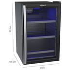 Cervejeira Venax 102L Blue Ligth 37702 Preto Fosco 220V